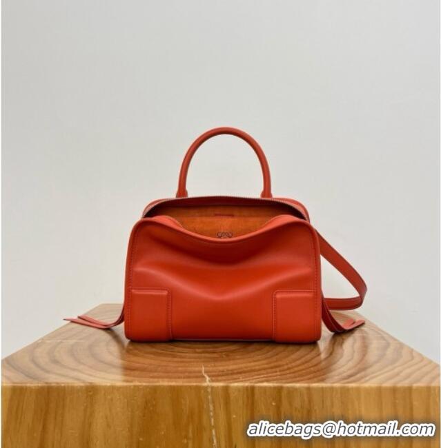 Inexpensive Loewe Small Amazona 180 Bag in Soft Calfskin Sunrise 81002 Orange 2026