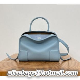 Modern Classic Loewe Small Amazona 180 Bag in Soft Calfskin 81002 Light Blue 2026