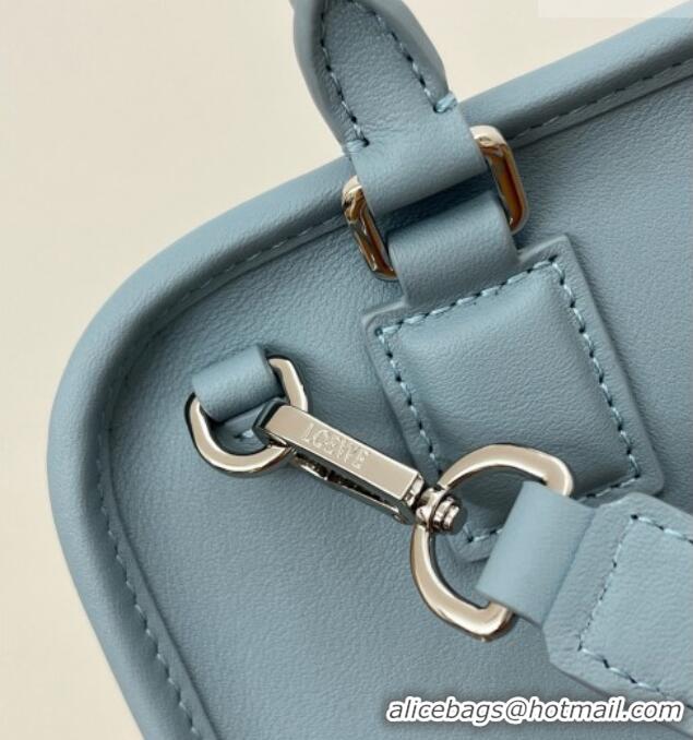 Modern Classic Loewe Small Amazona 180 Bag in Soft Calfskin 81002 Light Blue 2026