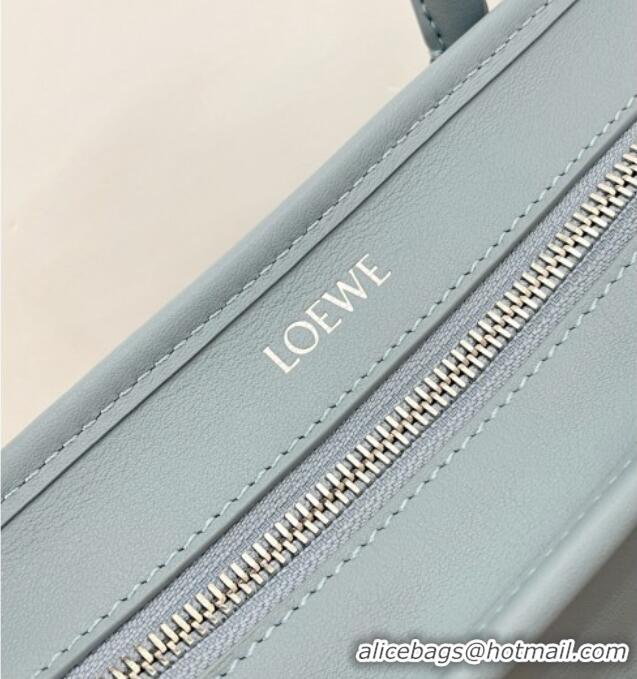 Modern Classic Loewe Small Amazona 180 Bag in Soft Calfskin 81002 Light Blue 2026
