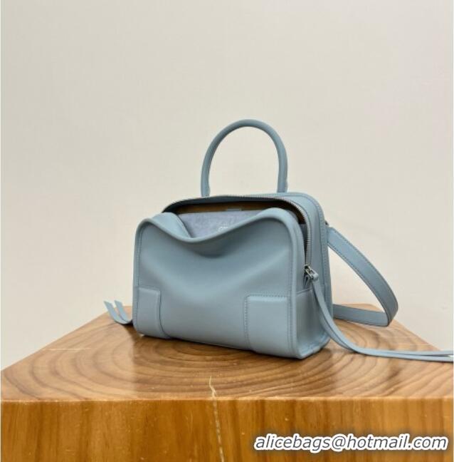 Modern Classic Loewe Small Amazona 180 Bag in Soft Calfskin 81002 Light Blue 2026