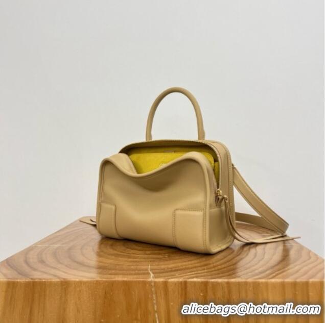 Best Grade Loewe Small Amazona 180 Bag in Soft Calfskin 81002 Beige 2026