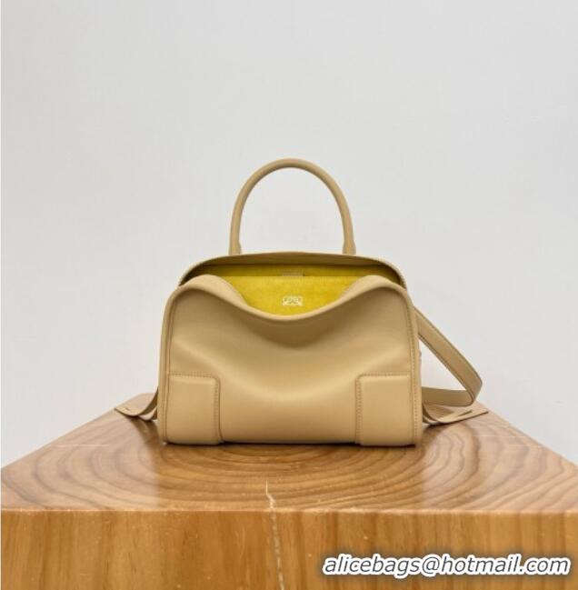 Best Grade Loewe Small Amazona 180 Bag in Soft Calfskin 81002 Beige 2026