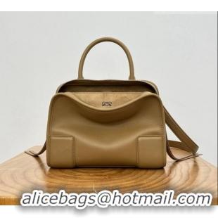 Luxury Discount Loewe Small Amazona 180 Bag in Soft Calfskin 81002 Mocha 2026
