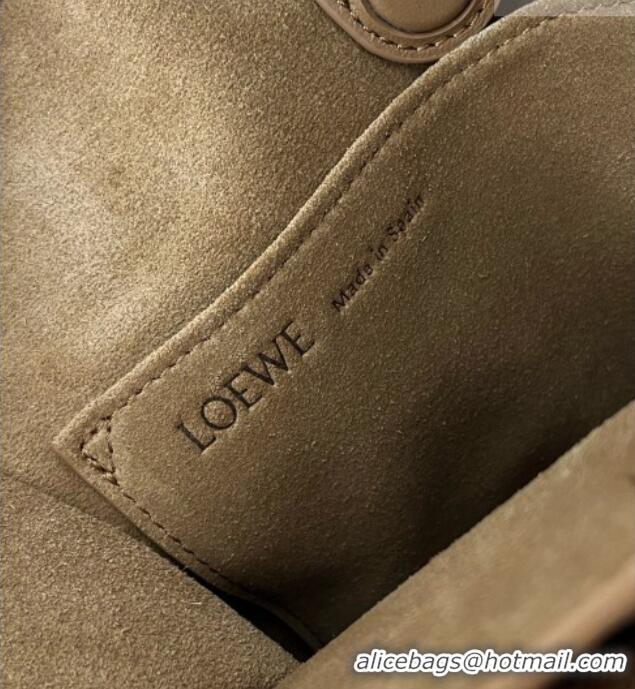Luxury Discount Loewe Small Amazona 180 Bag in Soft Calfskin 81002 Mocha 2026