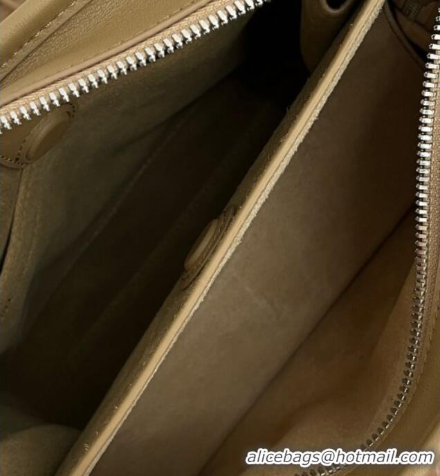 Luxury Discount Loewe Small Amazona 180 Bag in Soft Calfskin 81002 Mocha 2026