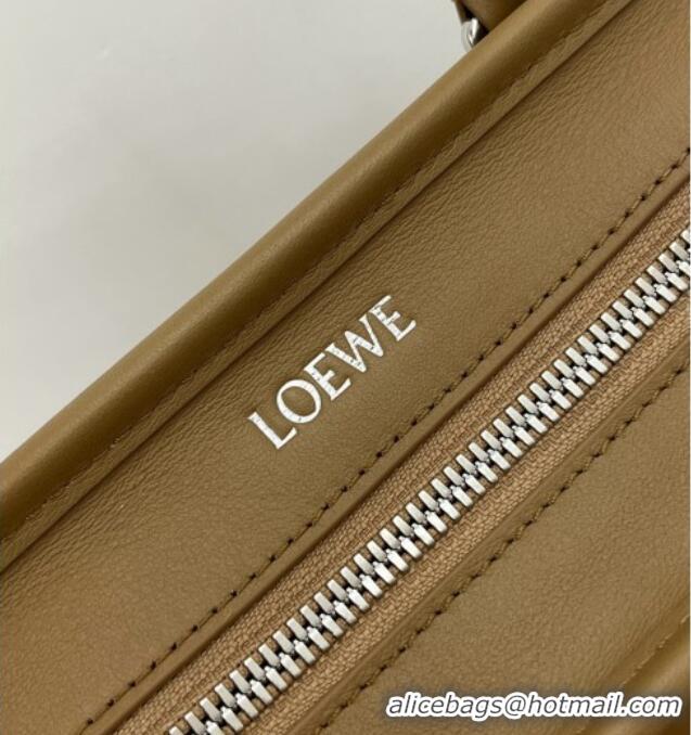 Luxury Discount Loewe Small Amazona 180 Bag in Soft Calfskin 81002 Mocha 2026
