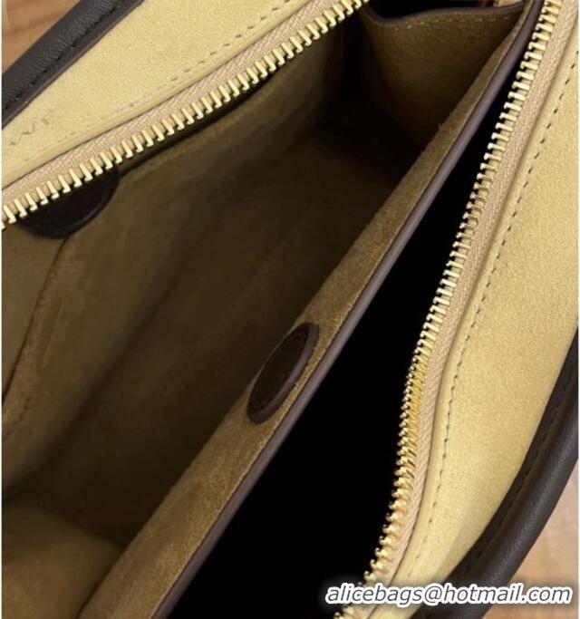 Classic Promotional Loewe Small Amazona 180 Bag in Suede 81002 Apricot 2026
