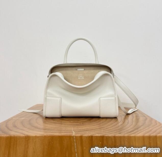 Grade Quality Loewe Small Amazona 180 Bag in Soft Calfskin 81002 White 2026