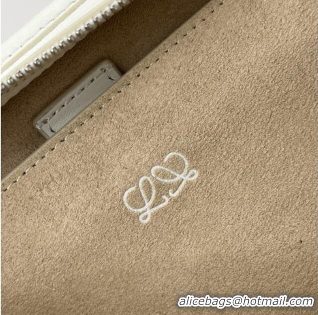 Grade Quality Loewe Small Amazona 180 Bag in Soft Calfskin 81002 White 2026