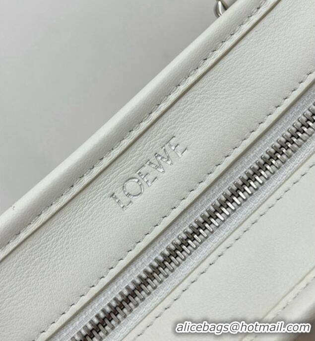 Grade Quality Loewe Small Amazona 180 Bag in Soft Calfskin 81002 White 2026