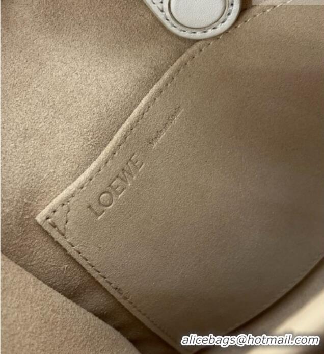 Grade Quality Loewe Small Amazona 180 Bag in Soft Calfskin 81002 White 2026
