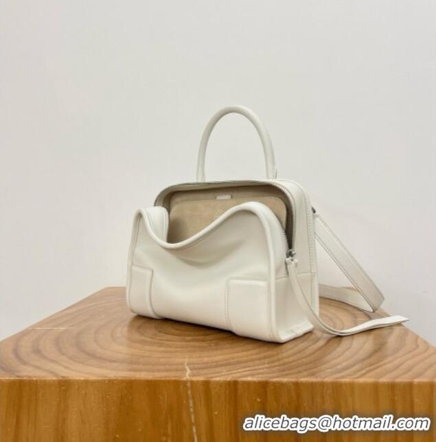 Grade Quality Loewe Small Amazona 180 Bag in Soft Calfskin 81002 White 2026