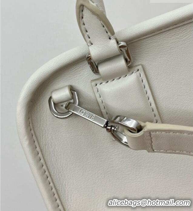 Grade Quality Loewe Small Amazona 180 Bag in Soft Calfskin 81002 White 2026