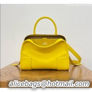 Best Product Loewe Small Amazona 180 Bag in Soft Calfskin 81002 Yellow 2026