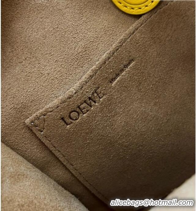 Best Product Loewe Small Amazona 180 Bag in Soft Calfskin 81002 Yellow 2026