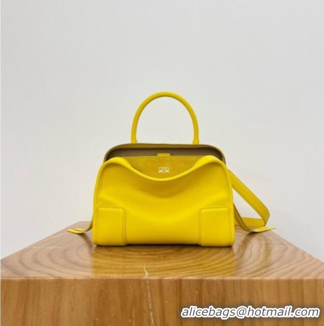 Best Product Loewe Small Amazona 180 Bag in Soft Calfskin 81002 Yellow 2026
