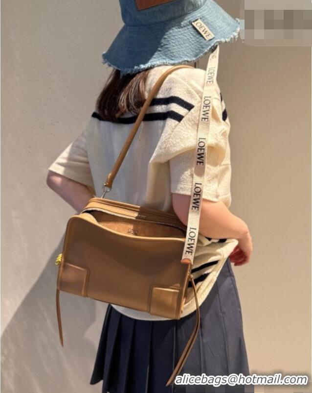 Good Looking Loewe Medium Amazona 180 Bag in Soft Calfskin 81003 Mocha 2026