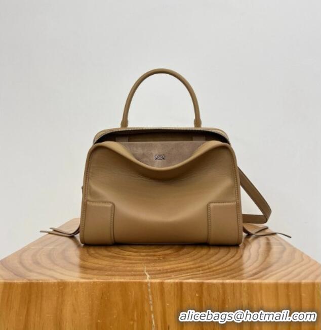 Good Looking Loewe Medium Amazona 180 Bag in Soft Calfskin 81003 Mocha 2026