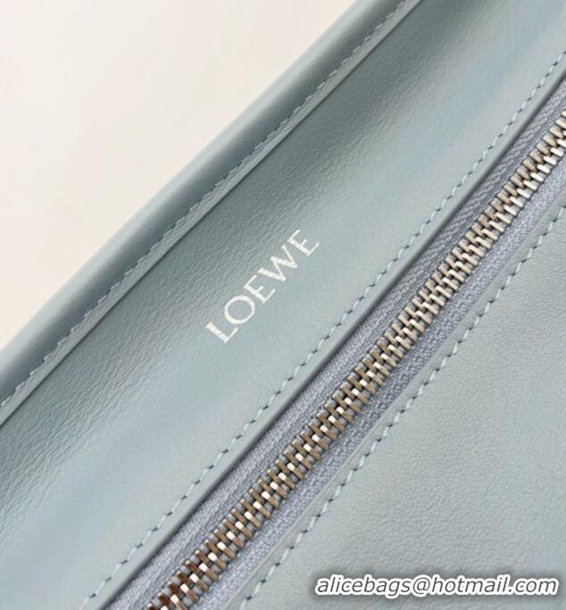 Traditional Specials Loewe Large Amazona 180 Bag in Soft Calfskin 81004 Light Blue 2026