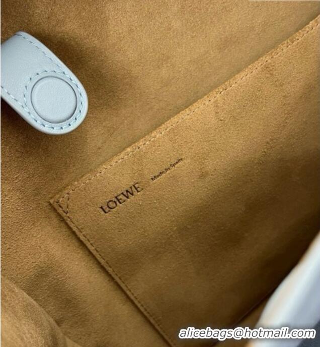 Traditional Specials Loewe Large Amazona 180 Bag in Soft Calfskin 81004 Light Blue 2026