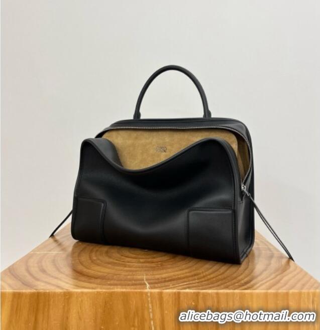 Original Discount Loewe Large Amazona 180 Bag in Soft Calfskin 81004 Black 2026