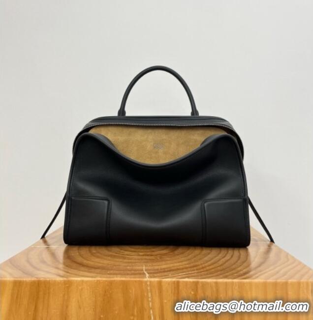 Original Discount Loewe Large Amazona 180 Bag in Soft Calfskin 81004 Black 2026