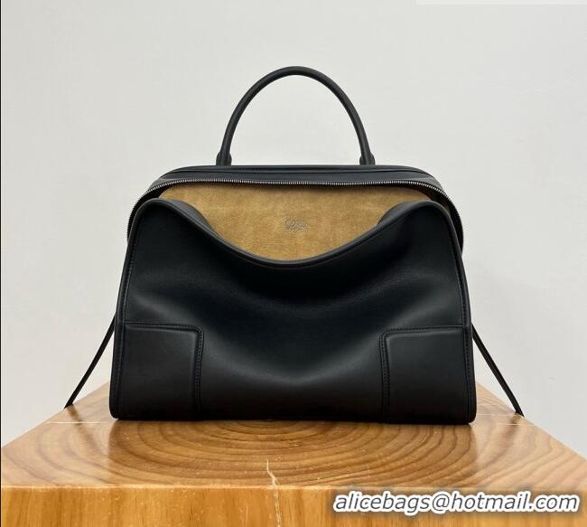 Original Discount Loewe Large Amazona 180 Bag in Soft Calfskin 81004 Black 2026
