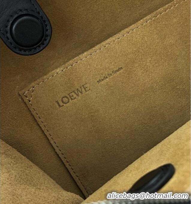 Original Discount Loewe Large Amazona 180 Bag in Soft Calfskin 81004 Black 2026