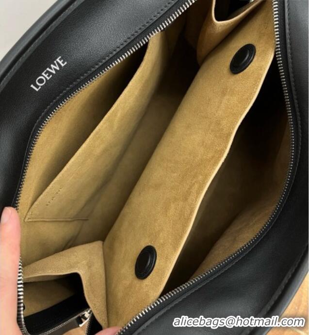 Original Discount Loewe Large Amazona 180 Bag in Soft Calfskin 81004 Black 2026