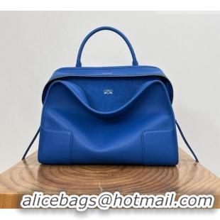 Classic Specials Loewe Large Amazona 180 Bag in Soft Calfskin 81004 Royal Blue 2026