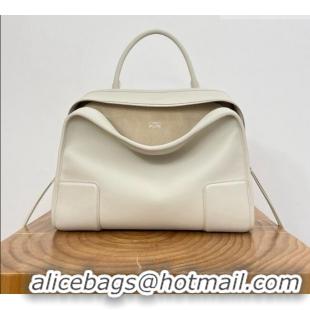 Most Popular Loewe Large Amazona 180 Bag in Soft Calfskin 81004 White 2026