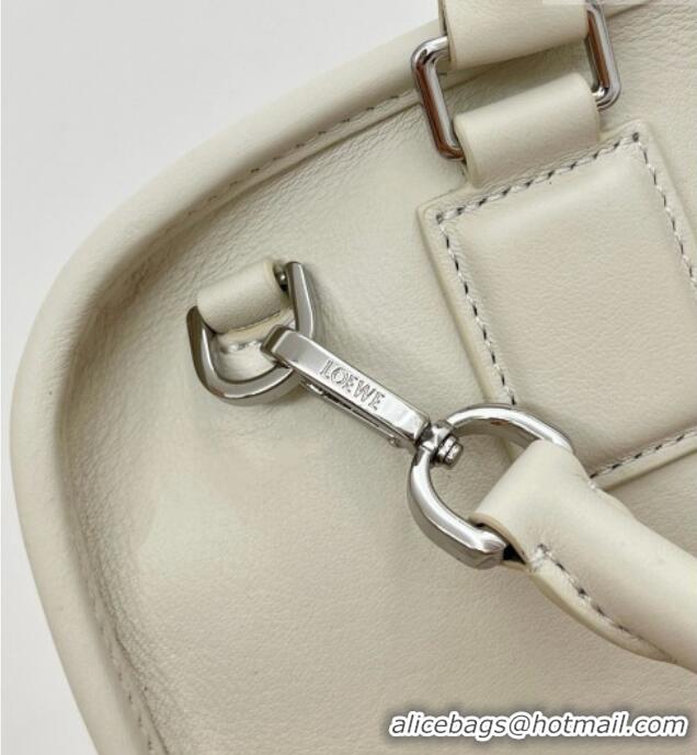 Most Popular Loewe Large Amazona 180 Bag in Soft Calfskin 81004 White 2026