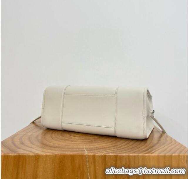Most Popular Loewe Large Amazona 180 Bag in Soft Calfskin 81004 White 2026