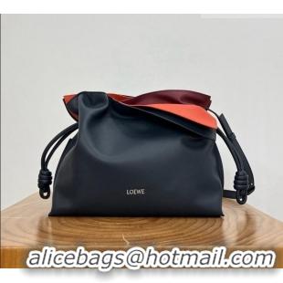 Buy Discount Loewe Medium Layered Flamenco Clutch in Nappa Calfskin 81033 Deep Navy 2026