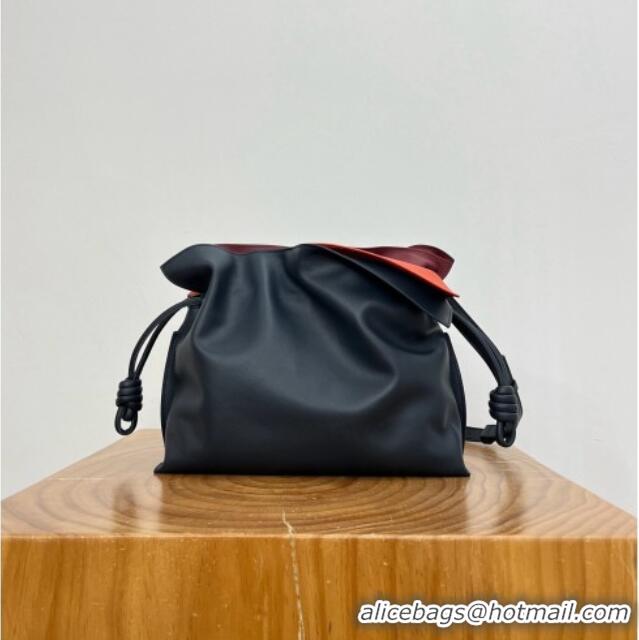 Buy Discount Loewe Medium Layered Flamenco Clutch in Nappa Calfskin 81033 Deep Navy 2026