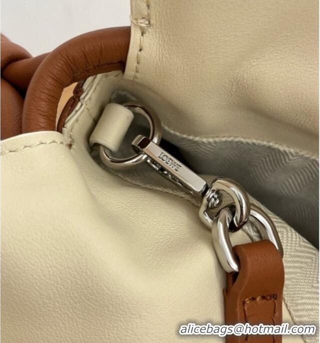 Classic Specials Loewe Mini Layered Flamenco Clutch in Nappa Calfskin 81034 Brown 2026