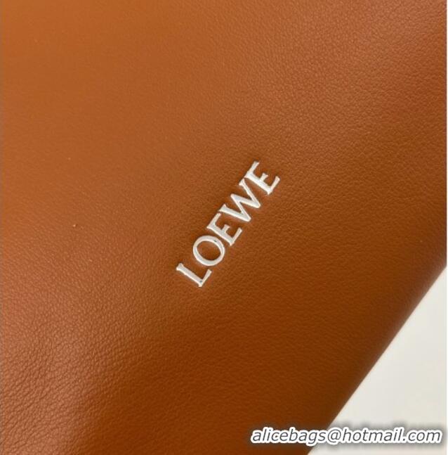 Classic Specials Loewe Mini Layered Flamenco Clutch in Nappa Calfskin 81034 Brown 2026