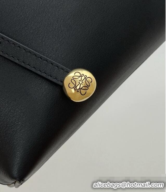 Good Taste Loewe Mini Scarf Bag in Smooth Calfskin 81037 Black 2026
