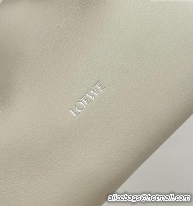 Hot Style Discount Loewe Mini Scarf Bag in Smooth Calfskin 81037 White 2026