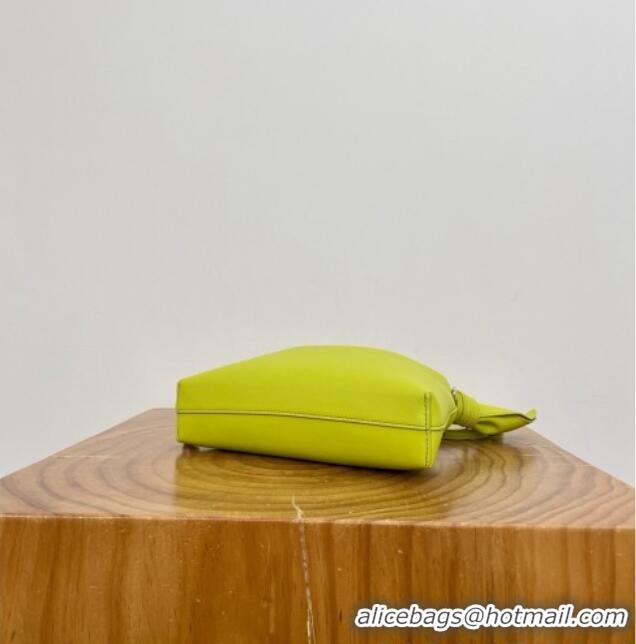 Luxury Grade Loewe Mini Scarf Bag in Smooth Calfskin Lemon 81037 Yellow 2026