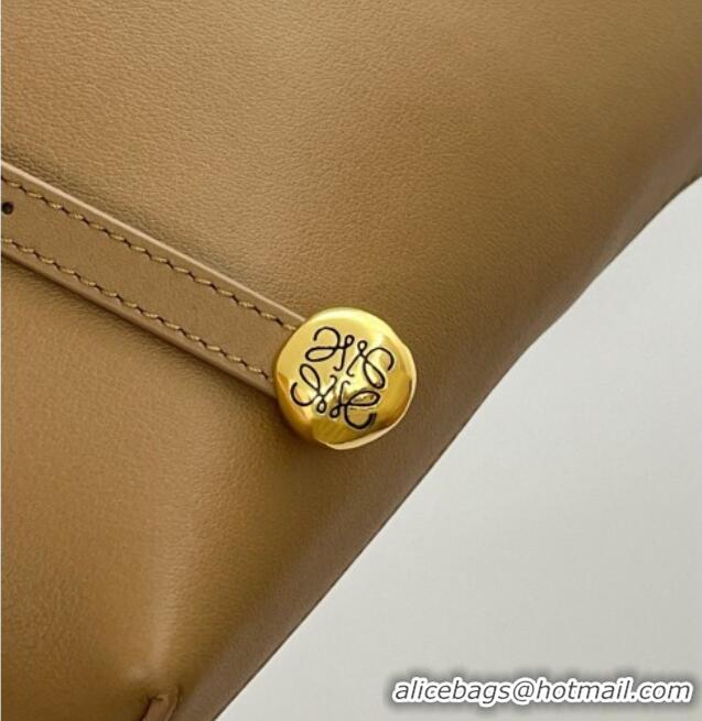 Best Product Loewe Mini Scarf Bag in Smooth Calfskin 81037 Mocha 2026 Top