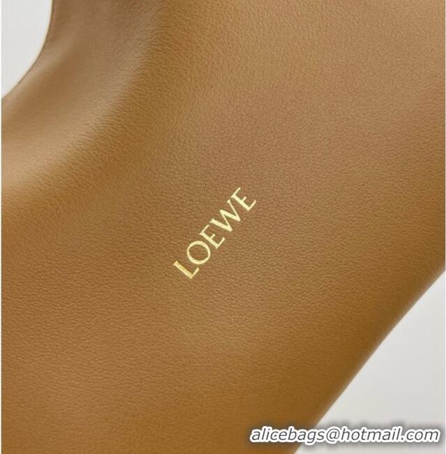 Best Product Loewe Mini Scarf Bag in Smooth Calfskin 81037 Mocha 2026 Top