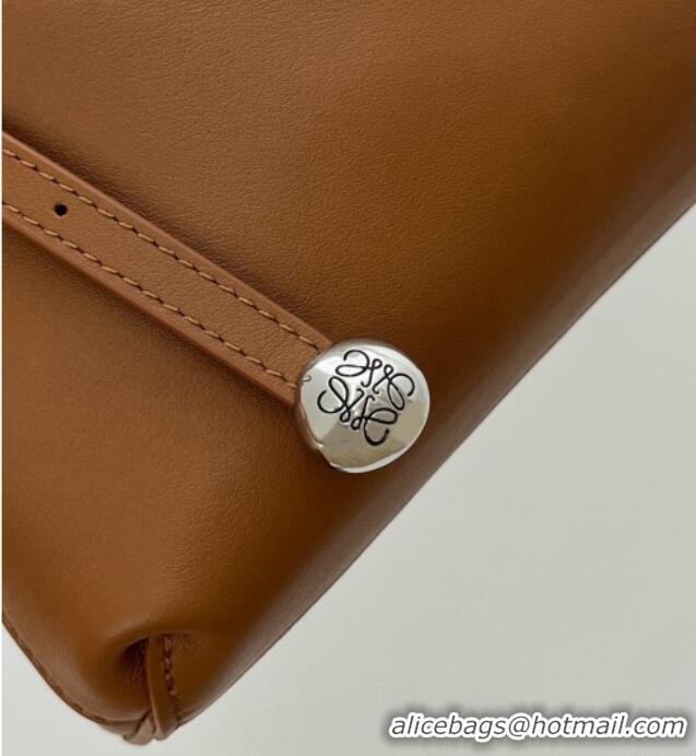 Grade Quality Loewe Mini Scarf Bag in Smooth Calfskin 81037 Brown 2026 Top