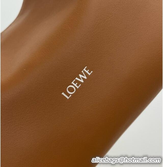 Grade Quality Loewe Mini Scarf Bag in Smooth Calfskin 81037 Brown 2026 Top
