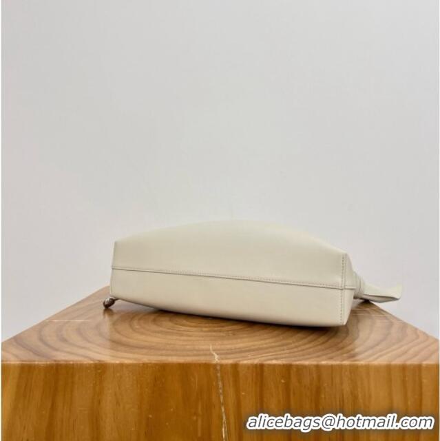 Market Sells Loewe Medium Scarf Bag in Smooth Calfskin 81035 White 2026 Top