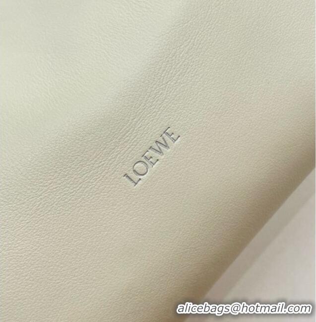 Market Sells Loewe Medium Scarf Bag in Smooth Calfskin 81035 White 2026 Top