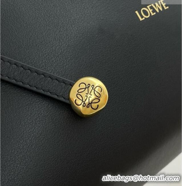 Grade Discount Loewe Medium Scarf Bag in Smooth Calfskin 81035 Black 2026 Top