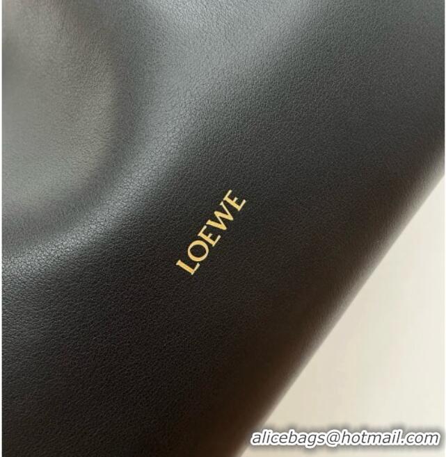 Grade Discount Loewe Medium Scarf Bag in Smooth Calfskin 81035 Black 2026 Top