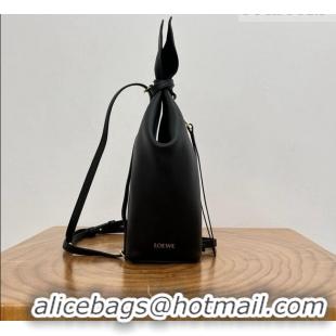Buy Promotional Loewe Scarf Backpack in Smooth Calfskin 81036 Black 2026 Top